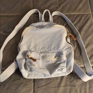 Brandy Melville Mini Blue Backpack